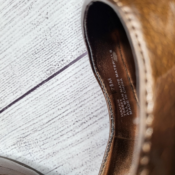 Etienne Aigner Haven Copper Brown High Heels Size 7.5 - Picture 4 of 9